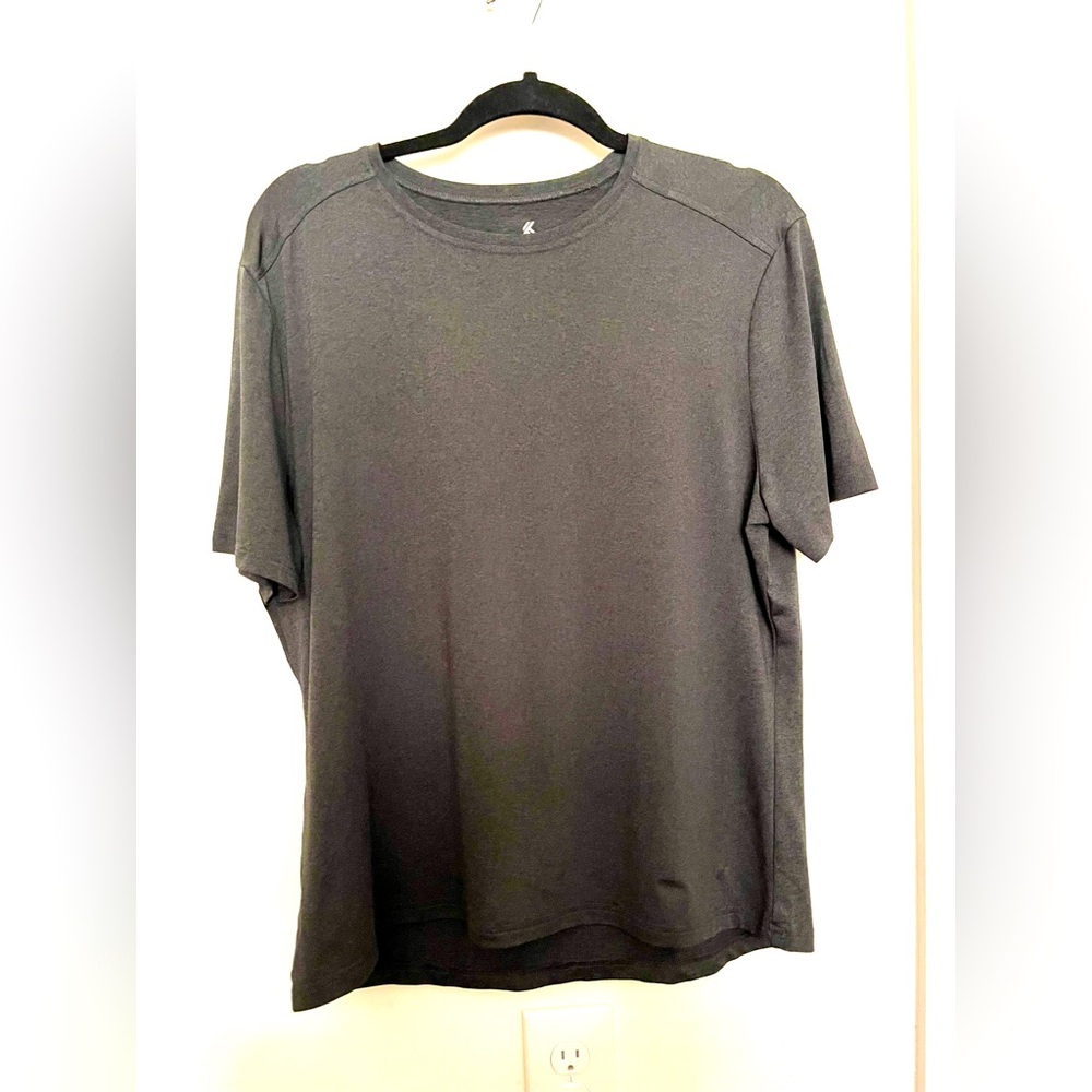 Kyodan Active Tee Gray Short Sleeve Classic Crew Neck